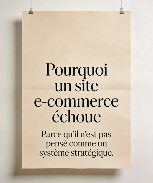 Pourquoi un site e-commerce échoue (et comment éviter ces erreurs)