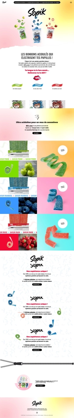 SOPIK — Site qui claque