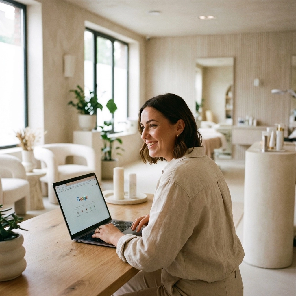 Comment apparaître sur Google quand on est esthéticienne ?